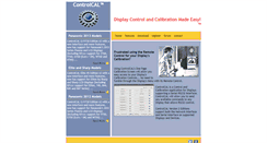 Desktop Screenshot of controlcal.com